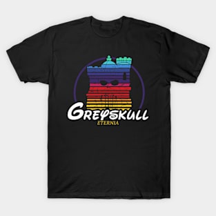 Castle Greyskull colored T-Shirt